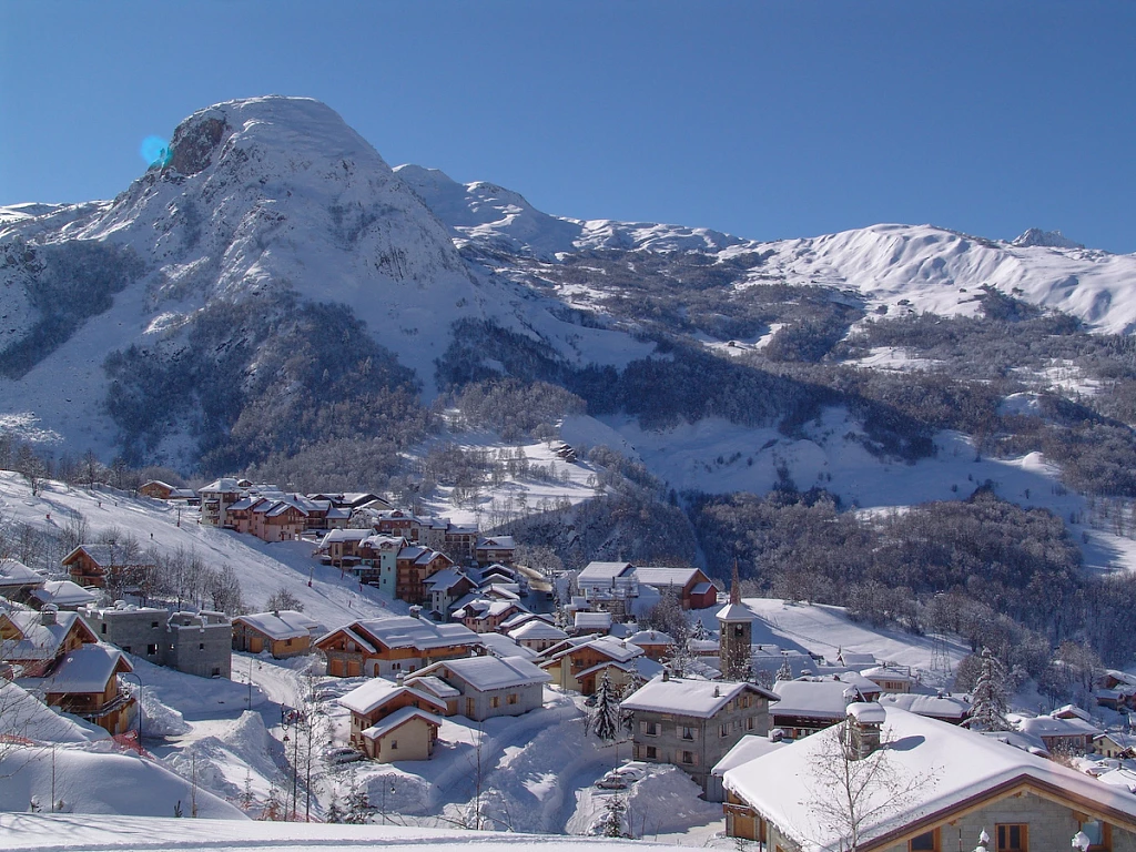 St-Martin-de-Belleville in winter